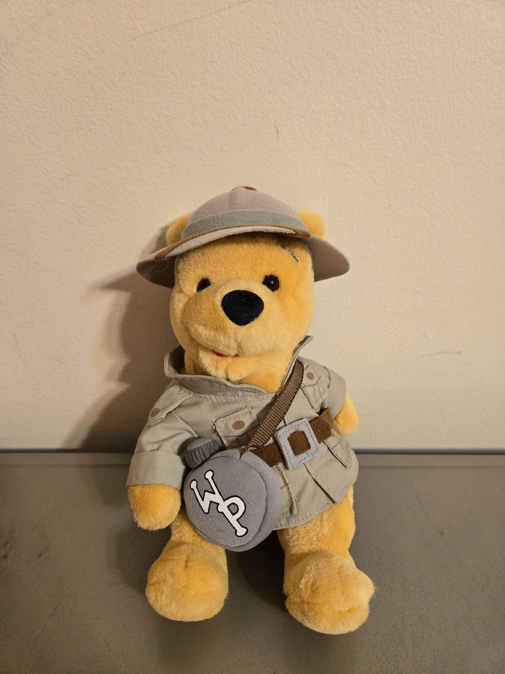 Walt Disney World Safari Themed Winnie The Pooh 9" Plush Toy